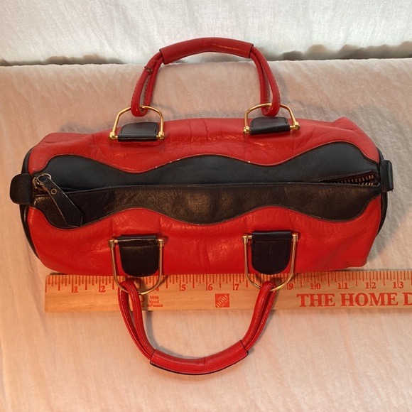 vintage genuine leather by Ronay purse - Picture 9 of 13